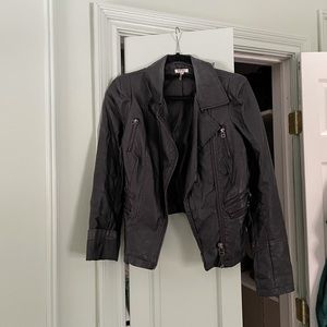 Buffalo Black Leather Jacket